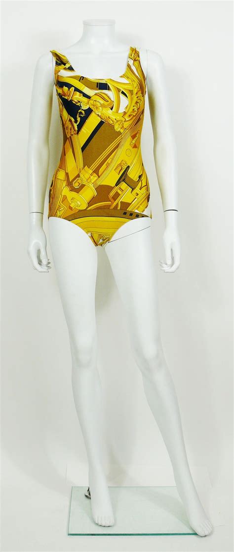 hermes one piece bathing suit